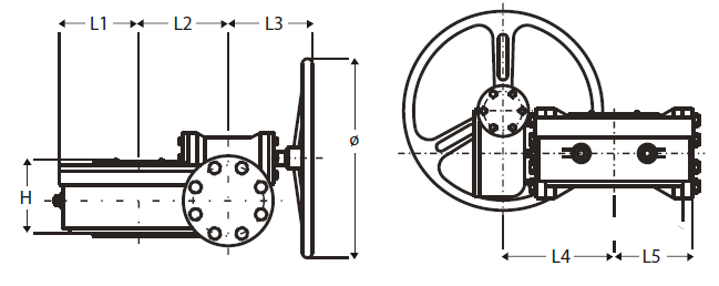 2-Stage Worm Gear
